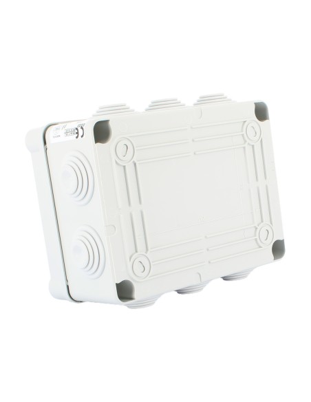 Módulo de interfaz Def direccionado en caja de plástico.